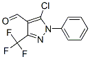 3-Trifluoromethyl-1-phenyl-1h-5-chloropyrazole-4-carbaldehyde Structure,318288-78-7Structure