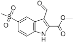 Methyl 3-formyl-5-methanesulfonyl-1h-indole-2-carboxylate Structure,318292-56-7Structure