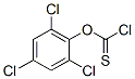 2,4,6-Trichlorophenyl chlorothionoformate Structure,31836-18-7Structure