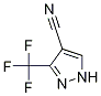 3-(Trifluoromethyl)-1h-pyrazole-4-carbonitrile Structure,318951-60-9Structure