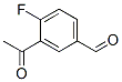 Benzaldehyde,3-acetyl-4-fluoro- Structure,319455-11-3Structure