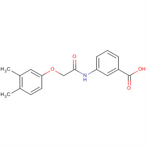 3-(2-(3,4-Dimethylphenoxy)acetamido)benzoic acid Structure,319489-60-6Structure