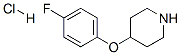 4-(4-Fluoro-phenoxy)-piperidine hydrochloride Structure,3202-34-4Structure