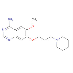 4-Amino-6-methoxy-7-(3-piperidinopropoxy)quinazoline Structure,320365-83-1Structure