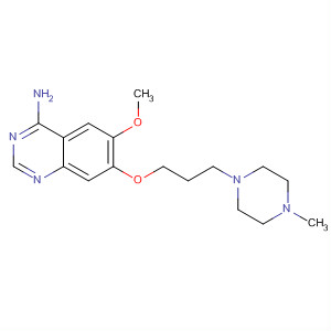 4-Amino-6-methoxy-7-[3-(4-methylpiperazin-1-yl)propoxy]quinazoline Structure,320365-92-2Structure