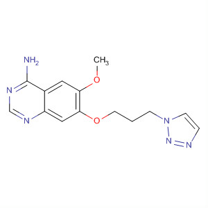 4-Amino-6-methoxy-7-[3-(1,2,3-triazol-1-yl)propoxy]quinazoline Structure,320365-97-7Structure