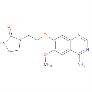 4-Amino-6-methoxy-7-[2-(2-oxoimidazolidin-1-yl)ethoxy]quinazoline Structure,320366-06-1Structure