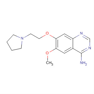 4-Amino-6-methoxy-7-(2-pyrrolidin-1-ylethoxy)quinazoline Structure,320366-08-3Structure