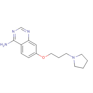 4-Amino-7-(3-pyrrolidin-1-ylpropoxy)quinazoline Structure,320366-24-3Structure