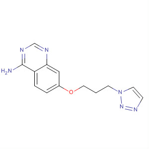 4-Amino-7-[3-(1,2,3-triazol-1-yl)propoxy]quinazoline Structure,320366-28-7Structure