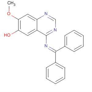 N-diphenylmethylene-6-hydroxy-7-methoxyquinazolin-4-amine Structure,320366-68-5Structure