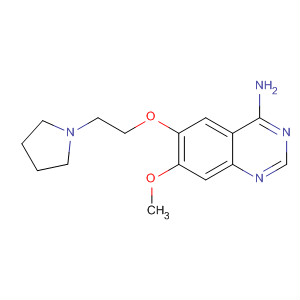 4-Amino-7-methoxy-6-(2-pyrrolidin-1-ylethoxy)quinazoline Structure,320366-71-0Structure