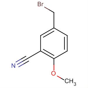 5-(Bromomethyl)-2-methoxybenzonitrile Structure,320407-91-8Structure