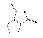 1-Cyclopentene-1,2-dicarboxylic anhydride Structure,3205-94-5Structure