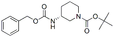 1-Piperidinecarboxylic acid, 3-[[(phenylmethoxy)carbonyl]amino]-, 1,1-dimethylethyl ester, (3R)- Structure,320580-76-5Structure