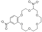 Trans-4,5-dinitrodibenzo-18-crown-6 Structure,32082-45-4Structure