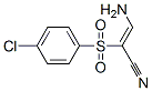 3-Amino-2-[(4-chlorophenyl)sulfonyl]acrylonitrile Structure,32083-31-1Structure