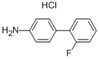 2-Fluoro-biphenyl-4-ylaminehydrochloride Structure,321-61-9Structure