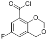 6-Fluoro-4h-1,3-benzodioxine-8-carbonyl chloride Structure,321309-29-9Structure