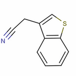 Benzo[b]thiophene-3-acetonitrile Structure,3216-48-6Structure