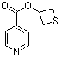 4-Pyridinecarboxylicacid3-thietanylester Structure,321724-35-0Structure