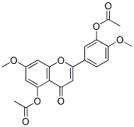 3’,5-Dihydroxy-4’,7-dimethoxyflavone diacetate Structure,32174-63-3Structure