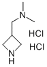 3-((Dimethylamino)methyl)azetidine dihydrochloride Structure,321890-22-6Structure