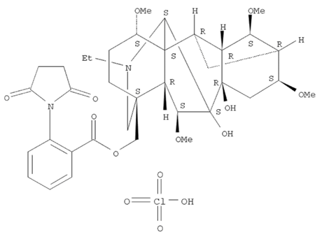 Lycaconitine perchlorate Structure,321938-55-0Structure