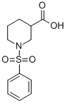 1-Benzenesulfonyl-piperidine-3-carboxylic acid Structure,321970-54-1Structure