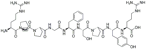 H-arg-pro-pro-gly-phe-ser-pro-tyr-arg-oh Structure,32222-00-7Structure