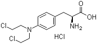 Melphalan hydrochloride Structure,3223-07-2Structure