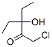 2-Pentanone,1-chloro-3-ethyl-3-hydroxy- Structure,322408-11-7Structure