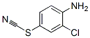 2-Chloro-4-thiocyanato-aniline Structure,3226-47-9Structure