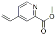 2-Pyridinecarboxylicacid,4-ethenyl-,methylester(9ci) Structure,322691-84-9Structure