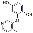 1,4-Benzenediol ,2-[(4-methyl -3-pyridinyl )oxy]- (9ci) Structure,323194-06-5Structure