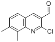 2-Chloro-7,8-dimethyl-3-quinolinecarbaldehyde Structure,323196-70-9Structure