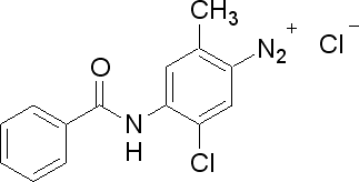 Fast red violet lb salt Structure,32348-81-5Structure