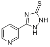 1,2-Dihydro-5-(3-pyridinyl)-3h-1,2,4-triazole-3-thione Structure,32362-88-2Structure