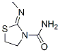 (2Z)-2-(methylimino)-1,3-thiazolidine-3-carboxamide Structure,324035-22-5Structure