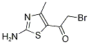 1-(2-Amino-4-methylthiazol-5-yl)-2-bromoethanone Structure,32519-72-5Structure