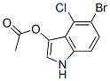 5-Bromo-4-chloro-3-indolyl acetate Structure,3252-36-6Structure