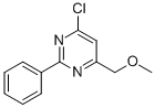 4-Chloro-6-methoxymethyl-2-phenylpyrimidine Structure,325685-59-4Structure