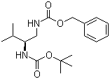 (S)-1-cbz-amino-2-boc-amino-isopentane Structure,325722-26-7Structure