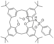 25,27-Dimethoxy-26-(n-tosyl)carbamoyloxy-p-tert-butylcalix[4]arene Structure,325776-14-5Structure