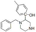 4-[4-(Phenylmethyl)-1-piperazinyl]-benzenemethanol Structure,325796-34-7Structure