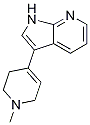 1H-pyrrolo[2,3-b]pyridine, 3-(1,2,3,6-tetrahydro-1-methyl-4-pyridinyl)- Structure,325975-67-5Structure