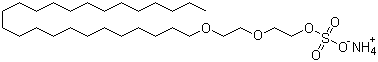 Ammonium lauryl ether sulfate Structure,32612-48-9Structure