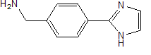 Benzenemethanamine,4-(1h-imidazol-2-yl)- Structure,326409-72-7Structure