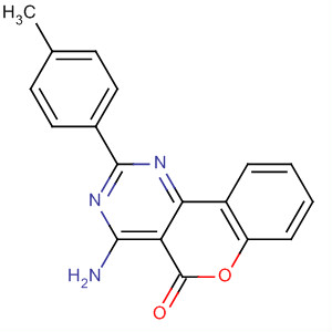 4-Amino-2-(p-tolyl)-5h-[1]benzopyrano[4,3-d]pyrimidin-5-one Structure,32644-47-6Structure