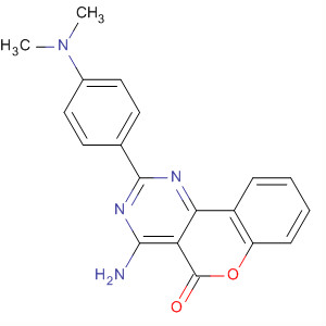 4-Amino-2-[p-(dimethylamino)phenyl ]-5h-[1]benzopyrano[4,3-d]pyrimidin-5-one Structure,32644-52-3Structure